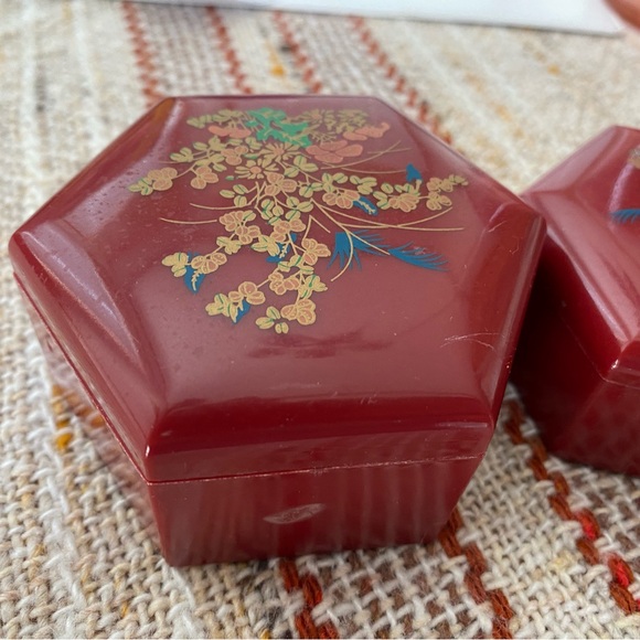 VTG Nesting Trinket Boxes (Set of 3) Made in Hong Kong - Picture 5 of 8